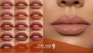 رژلب برای پوست سبزه